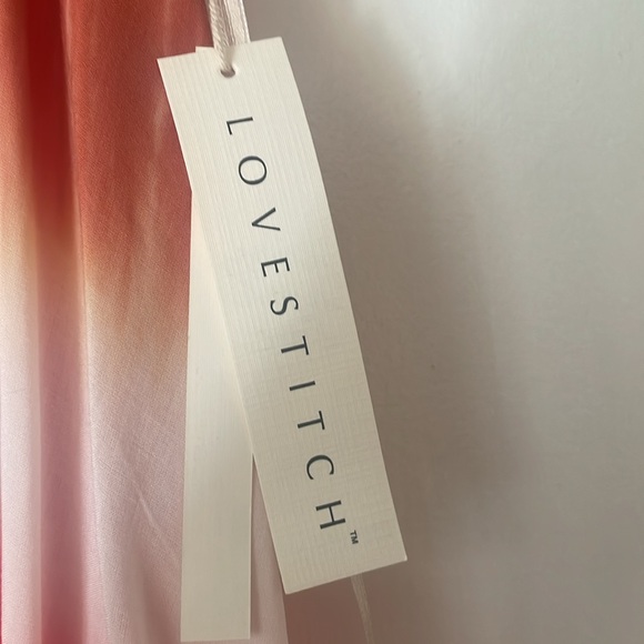 Lovestitch tie dyed  v neck adjustable strap never worn - Picture 3 of 5